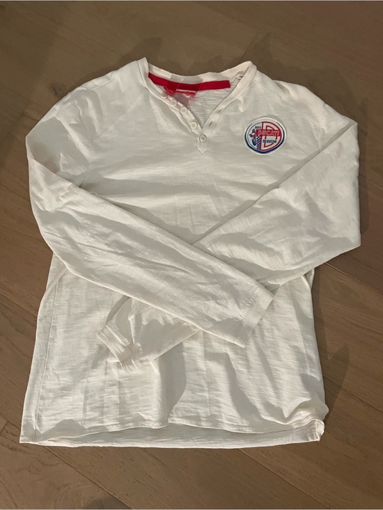 Puma Other - Vintage white Ducati puma Henley Top